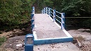 Construction of RCC footbridge for Seng Nongrep Rhen Amtapoh at Amsohtai, Khonglah village